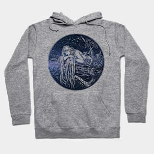 Wild Rose Nesting In Galaxy Hoodie